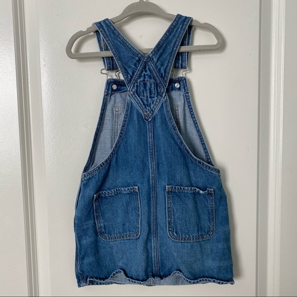 Baby GAP Denim Jean Overall Skirt Size 4T - Picture 2 of 6